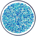Sentovac Blue and White Nonpareils Sprinkles Edible 2mm Mini Peals Sprinkle by SentovacCakeSprinkles