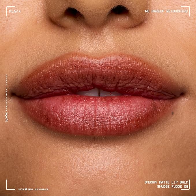 NYX PROFESSIONAL MAKEUP Smushy Matte Lip Balm, Tinted Lip Moisturizer - Image 2