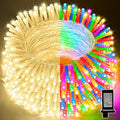 LAMPHOME 33ft Christmas Decorative Mini Lights, 100 LED Transparent Wire Fairy by ULL