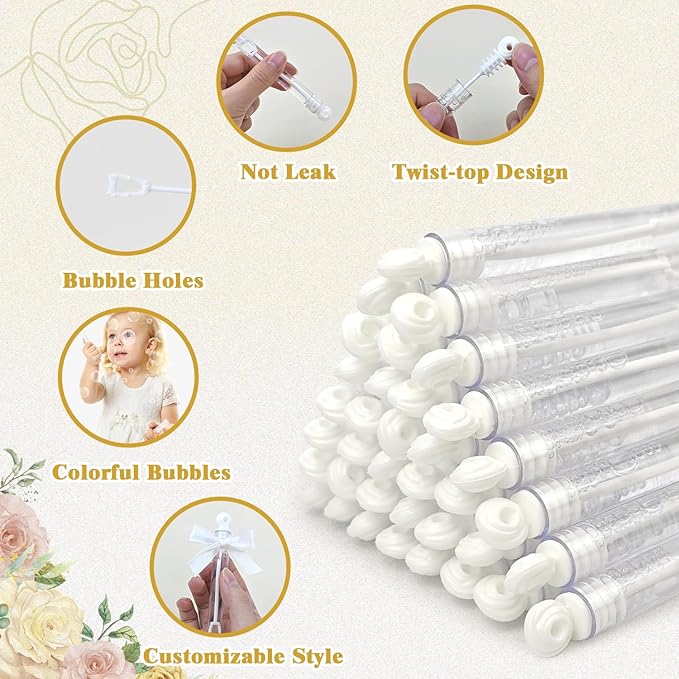 300 Count Bulk Mini Wedding Bubbles - Image 5