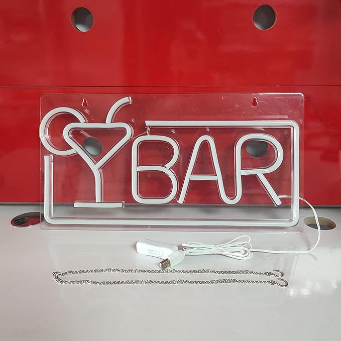 JYWJ BAR Neon Sign, USB Interface - Image 4