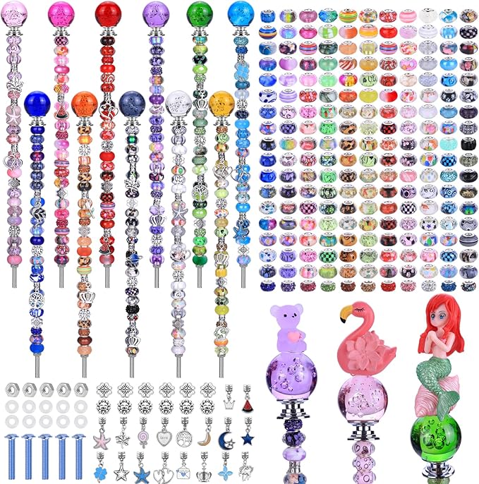 AIPRIDY 238 Pcs DIY Fairy Wand Garden Stakes Kit, Stainless Steel Stakes by AIPRIDY