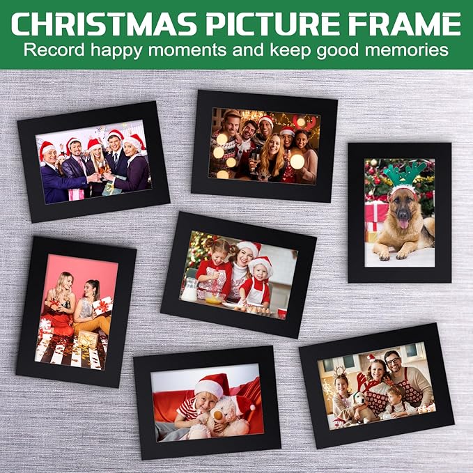 Soaoo 60 Pcs Magnetic Picture Frames Wallet Size 2.5 x 3.5 Inches Reusable - Image 6