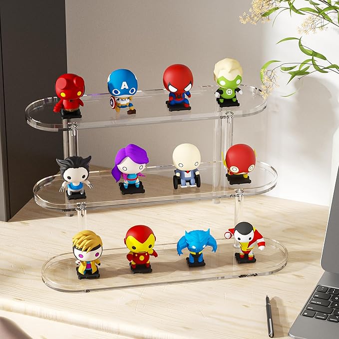 Acrylic Riser Display Shelf for  Funko-POP Figures, Floating - Image 3