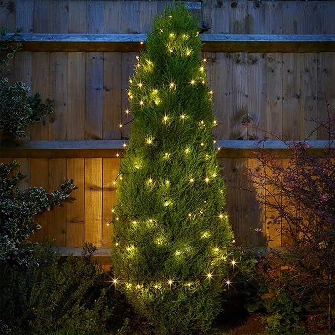 Dazzle Bright Fairy Lights Battery Operated, 4 Pack Total 80FT 240LED Silver - Image 5