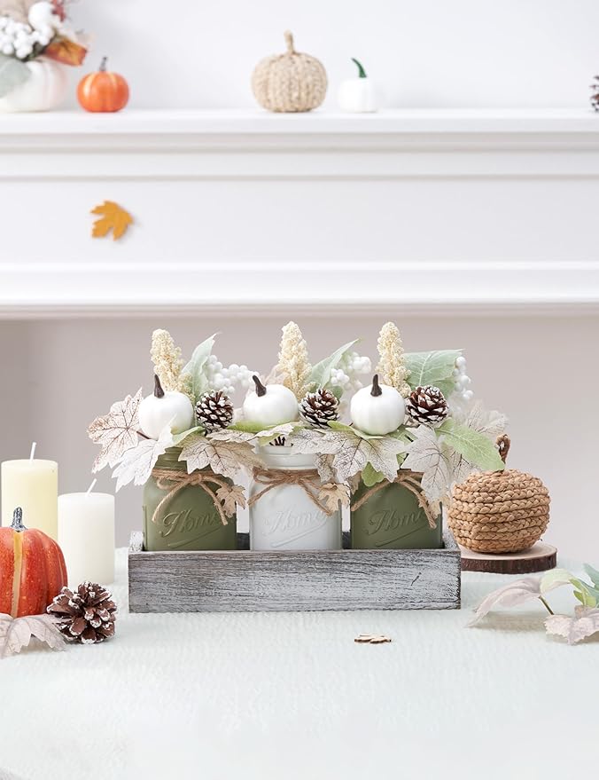 Fall Thanksgiving Table Decor, Centerpieces - Image 6