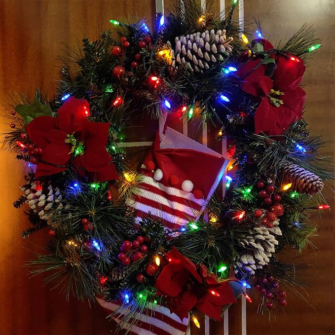 Christmas Lights, Battery Operated String Lights 18ft 50 LED 8 Modes LED Mini - Image 4