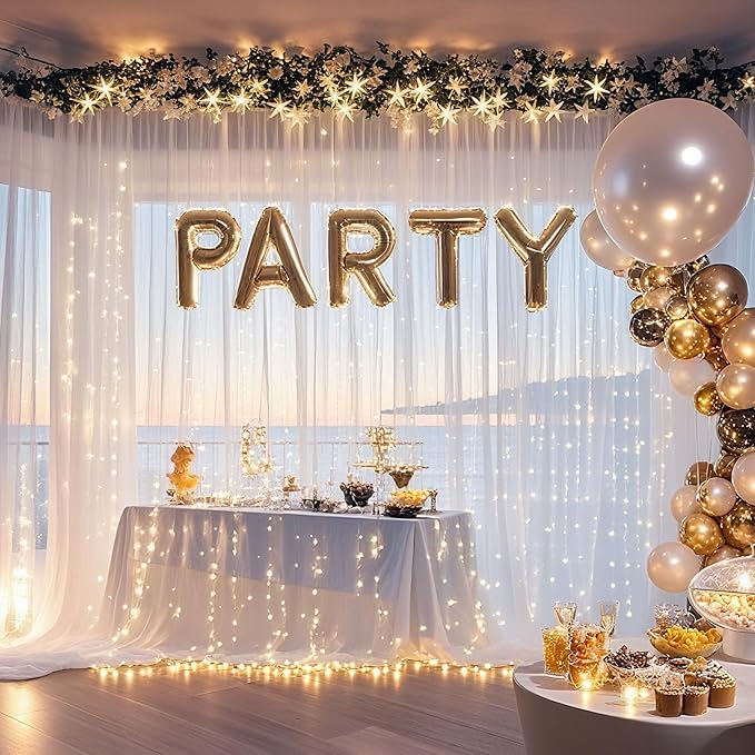 Ledido 10×8ft Tulle Backdrop Curtains - Image 6