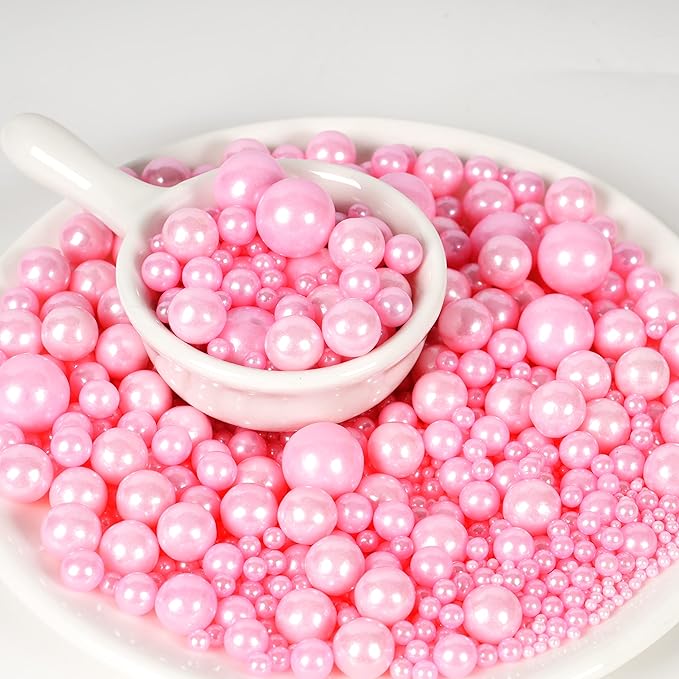 Kasvan Pink Pearl Sugar Sprinkles - Image 4
