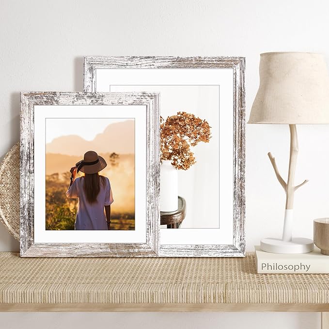 TWING 11x14 Picture Frames Set of 6, Rustic Picture Frames Collage Photo Frame - Image 4