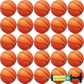 15Pcs 6" Mini Basketball Balls Bulk Small Basketball Set by Oleitodh