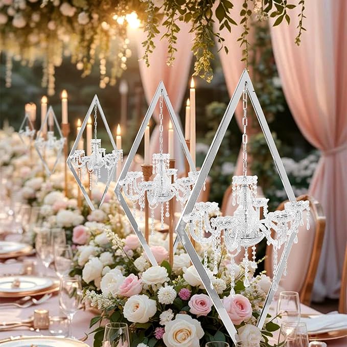 European Wedding Romantic Candlestick 45 "Table top Candlestick Metal - Image 4