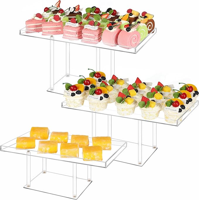 3 Pack Dessert Table Display Set by HeiMmaLifeEssentials