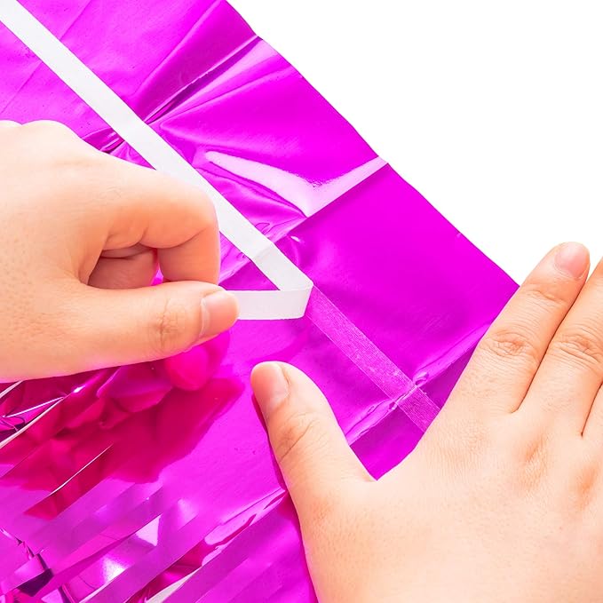 Foil Fringe Curtain Party Decorations - Image 7