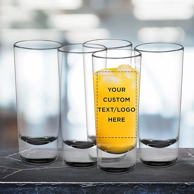 Custom Cordial Shooter Shot Glasses 2 oz. Set of 100, Personalized Bulk Pack - Image 7