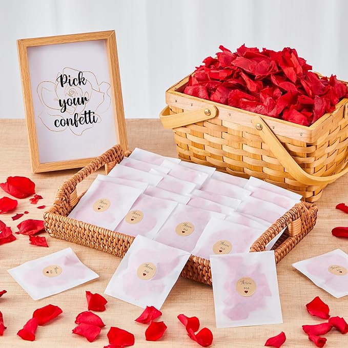 Biodegradable Confetti 10.58 Oz eucalyptus leaves Dried Flower Petals - Image 4
