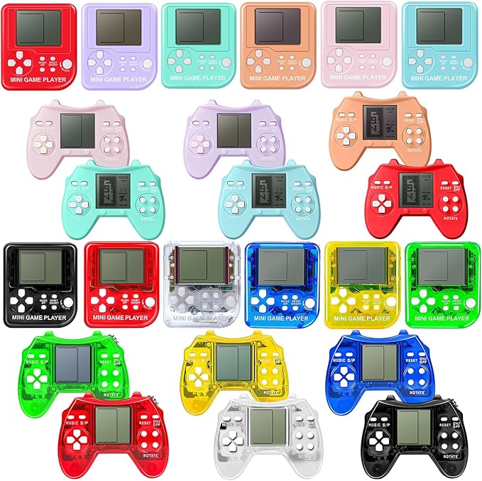 24Pcs Video Game Party Favors Video Game Keychain Gamer Party Favors Video Game by SSRMX