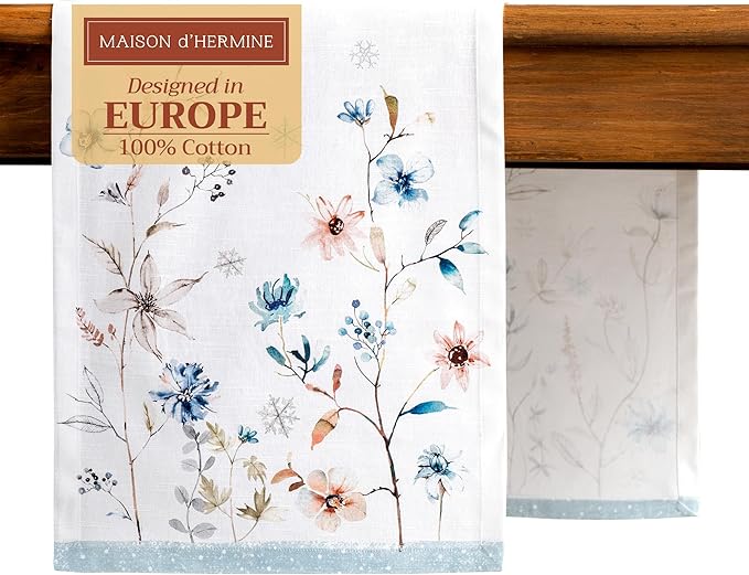 Maison d' Hermine Table Runner 100% Cotton Single Layer Table Runners 72 inches by MaisondHermine