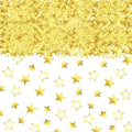Confetti Star Sequins Table Metallic Foil Sprinkles or DIY Birthday Wedding by JNSAXMI