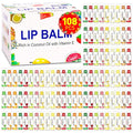 DMSKY 108 Pack Lip Balm, Natural Lip Balms Bulk by DMSKY