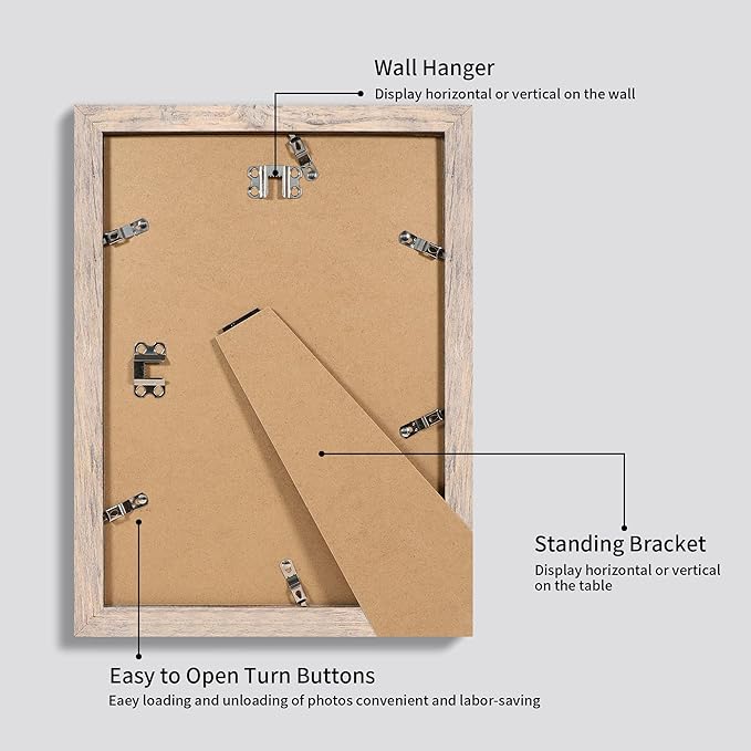9x12 Picture Frame Set of 4 - Image 6