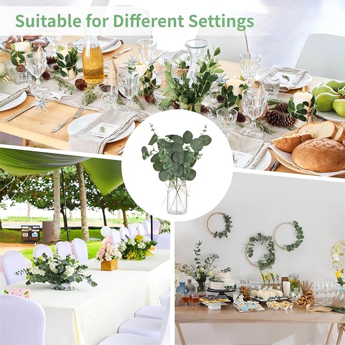 10 Set Mason Jar Centerpieces for Tables Centerpiece - Image 5