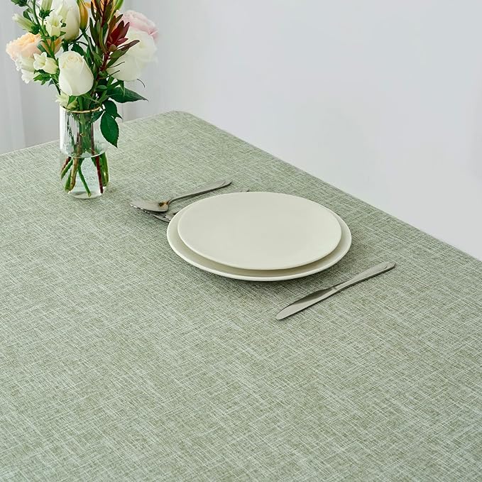 maxmill Flaxy Faux Linen Tablecloth - Image 4