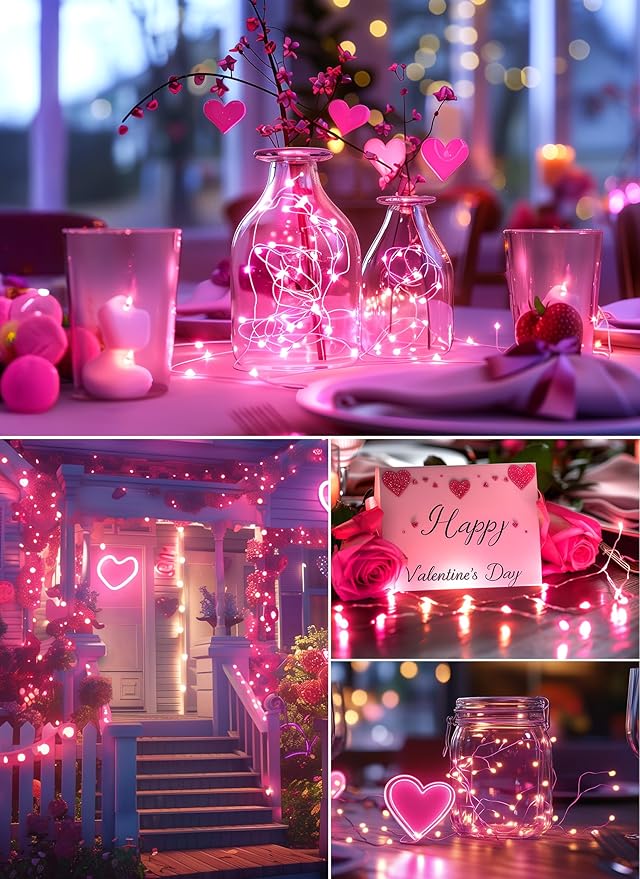 66Ft 200 LED Outdoor String Lights, Waterproof Twinkle Lights - Image 6