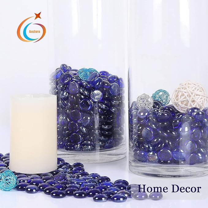 5LB Fire Glass Beads Flat Glass Marbles - Image 6