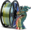 FLASHFORGE Silk Tri-Color Filament, 3D Printer Filament Color Change 1kg Spool by FLASHFORGE