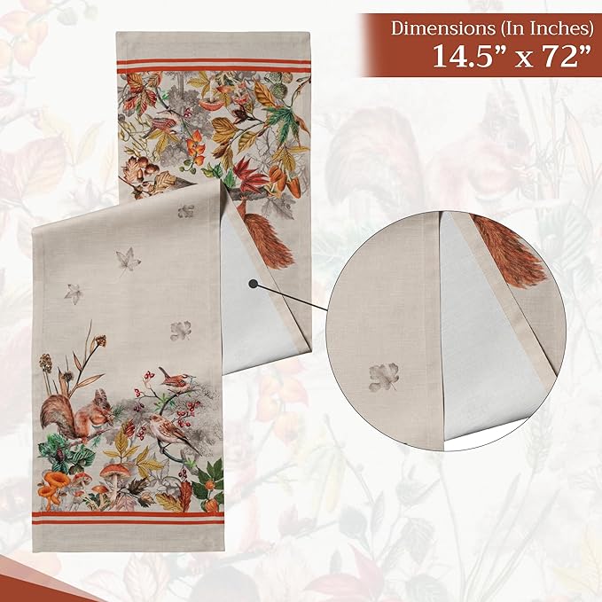 Maison d' Hermine Table Runner 100% Cotton Single Layer Table Runners 72 inches - Image 4