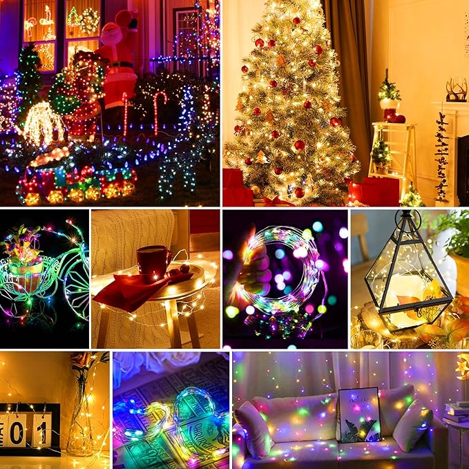 pozzolanas 24 Pack 7ft Waterproof LED Fairy Lights - Image 7