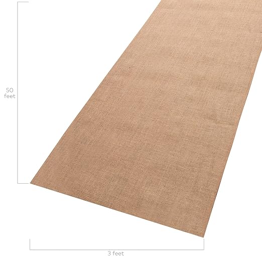 Fun Express Burlap Aisle Runner - Image 2