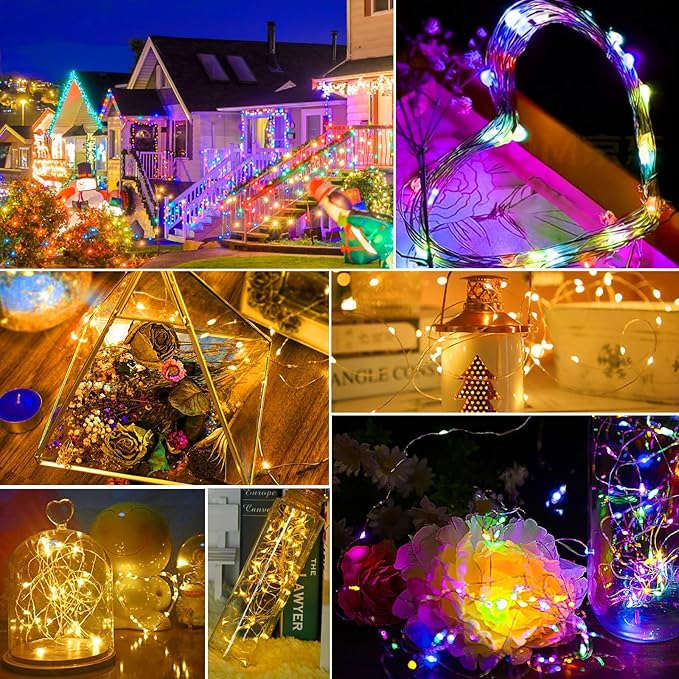 pozzolanas 24 Pack 7ft Waterproof LED Fairy Lights - Image 6