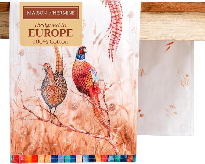 Maison d' Hermine Table Runner 100% Cotton Double Layer Table Runners 72 inches by MaisondHermine