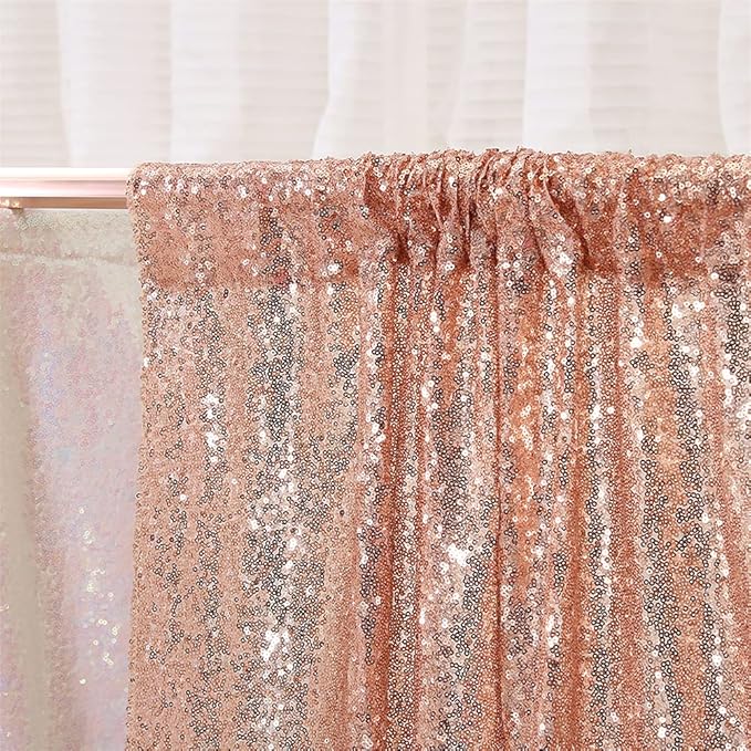Sequin Backdrop Curtain Eternal Beauty Glitter Panel Background - Image 9