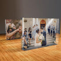 EGD Custom Double Sided Acrylic Photo Display | Romantic Photo Display by E-GraphicDesignInc