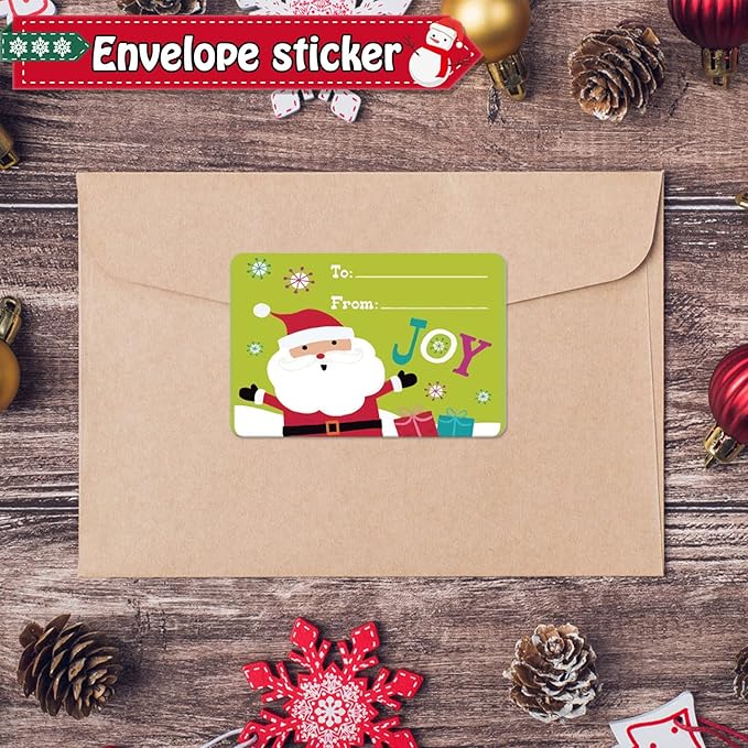 Cerlaza 250pcs Christmas Gift Tags - Image 5