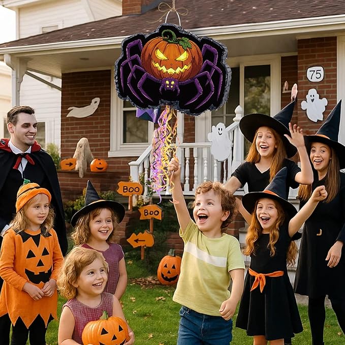 WERNNSAI Halloween Spider Piñata - Image 8