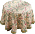 patdrea Designer Green Small Tablecloth by Welcometopatdrea