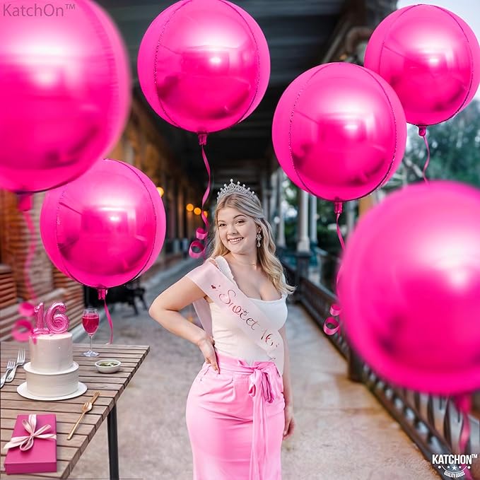 KatchOn, Big Hot Pink Balloons - Image 4