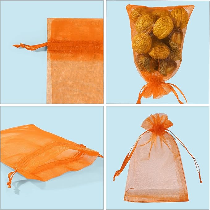 ANZNKU 100 Pack Organza Bags - Image 4