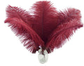 Ballinger Big Burgundy Ostrich Feathers by Ballinger