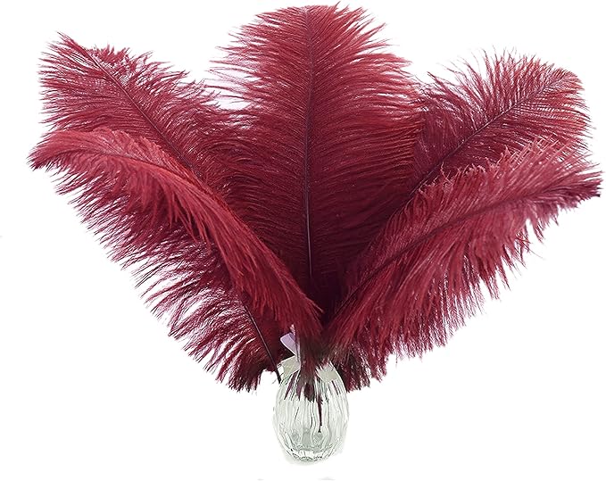 Ballinger Big Burgundy Ostrich Feathers by Ballinger