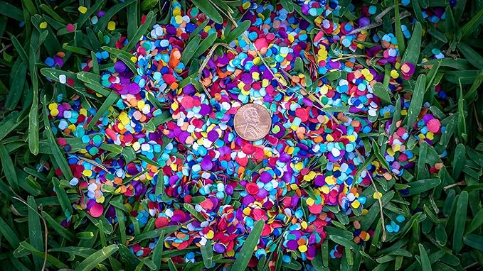 Fiesta Confetti.Value Mexican Colorful Paper Confetti. Jumbo Bag .95lb/425gr. - Image 5