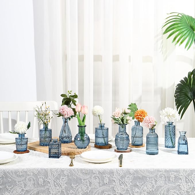 Bud Vases in Bulk 30, Small Flower Vase - Image 6