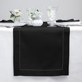 Solino Home Linen Black Table Runner 48 Inches by SolinoHome