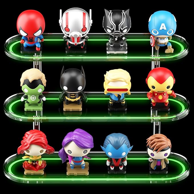 Acrylic Riser Display Shelf for  Funko-POP Figures, Floating by DEMEGA