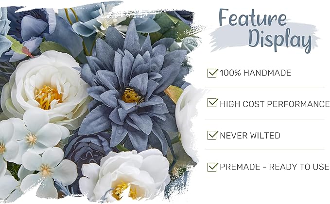 Wedding Arch Flowers with Drapes Kit - Image 4