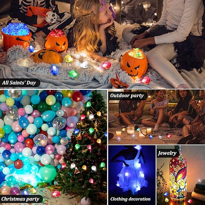 ZGWJ 100Pcs Balloon Lights - Image 3